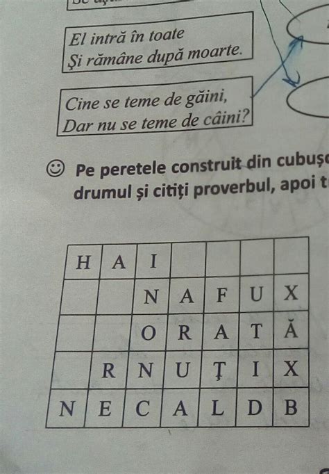 Ajutor Acolo este un proverb ascuns ajutați mă sa îl găsesc va