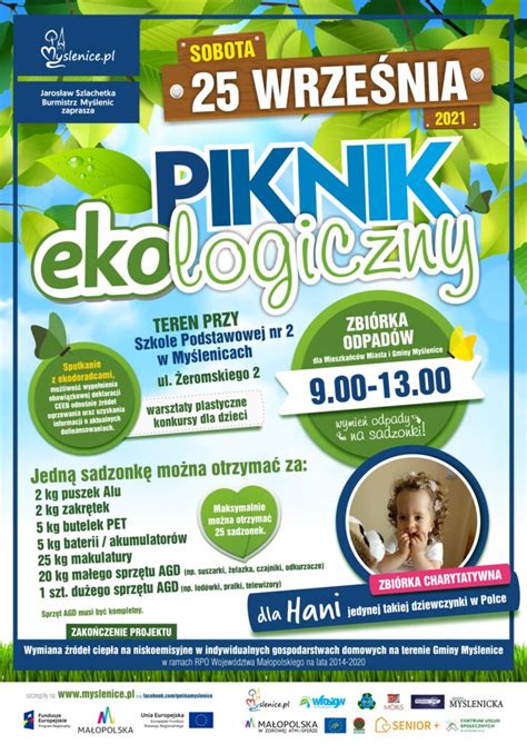 Piknik Ekologiczny w Myślenicach już 25 września wymień odpady na