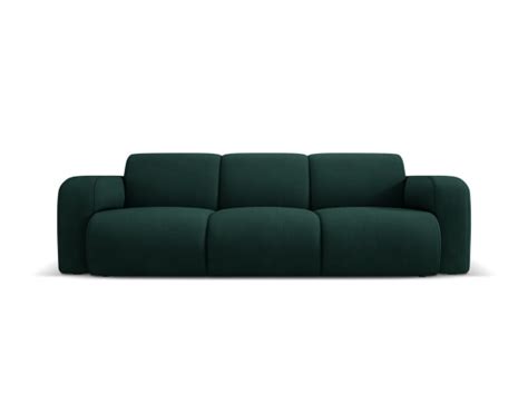 Sofa Molino Miejsca Tkanina Strukturalna Zielony Butelkowy