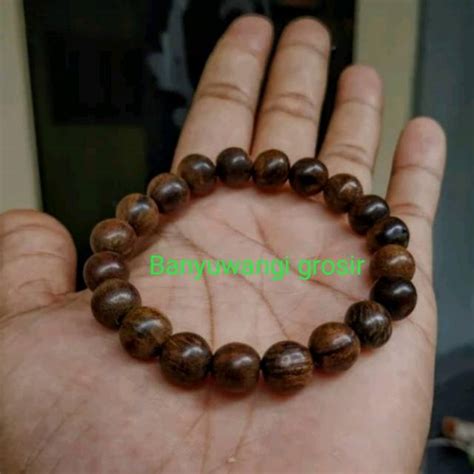 Kayu Genuine Agarwood Bracelet Mm Agarwood Kalimantan Agarwood