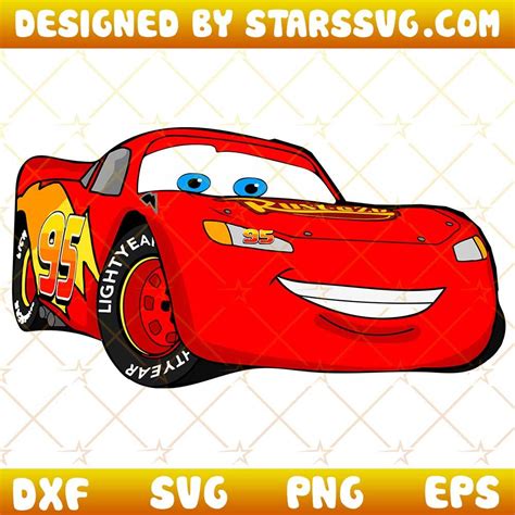 Disney Cars Svg, Lightning McQueen Svg, Best Disney Pixar Car Svg Check ...