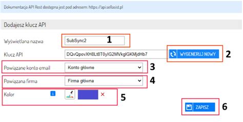 SellAsist wprowadzanie danych dostępowych pomoc integratory pl