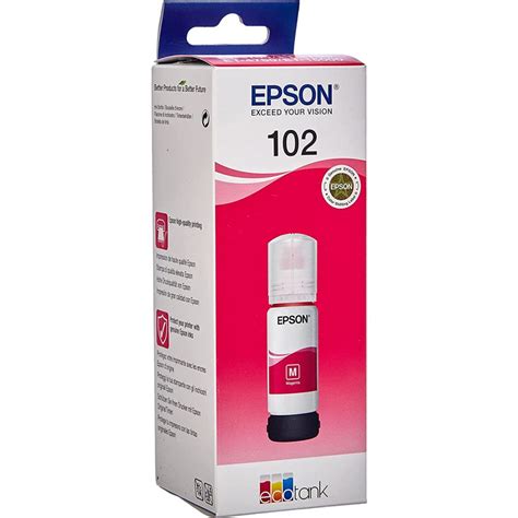 TINTA EPSON 102 ECOTANK MAGENTA C13T03R340