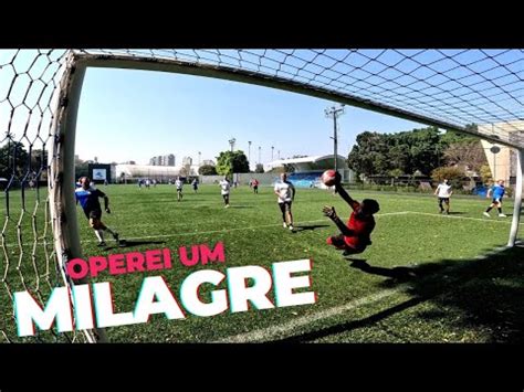 FIZ UMA DEFESA MILAGROSA NO PRIMEIRO LANCE DO JOGO O TIME CANSOU E O