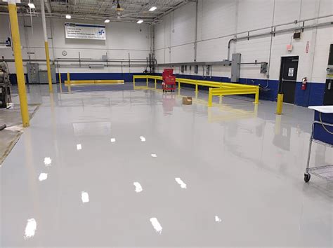 Warehouse Epoxy Floor Coating Cleanstart Janitorial Company