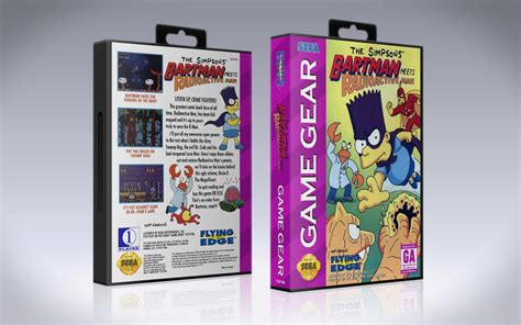 Gaming Relics - Game Gear - Simpsons, The: Bartman Meets Radioactive Man