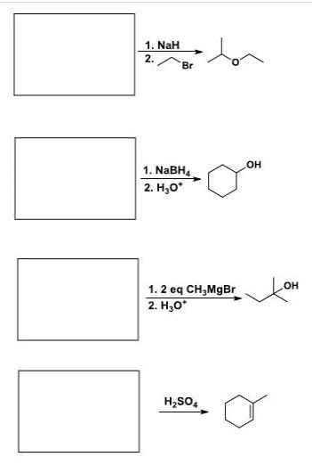 Predict The Starting Material S For Each Of The Following Reactions