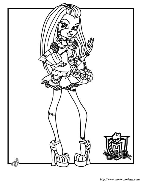 154 Dessins De Coloriage Monster High à Imprimer Sur