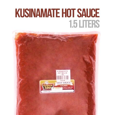 Kusinamate Budget Hot Sauce 1 5 L NegosyoNow
