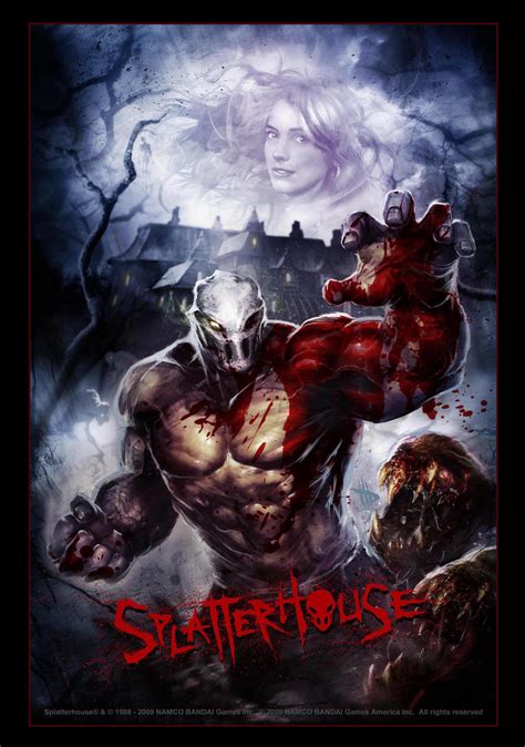 Splatterhouse Sdcon Poster By Dave Wilkins On Deviantart