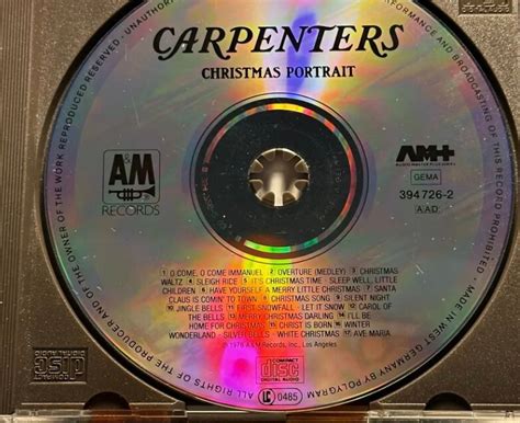 Carpenters Christmas Portrait Cd Etsy