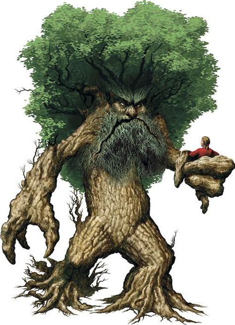 Treant Dungeons And Dragons Art Tree Monster Fantasy Creatures