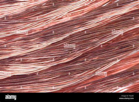 Copper Wire Secondary Raw Material Stock Photo Alamy