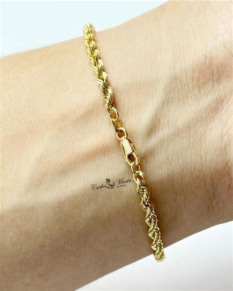 Pulsera Tejido Lazo En Oro De 18k Praga Marine