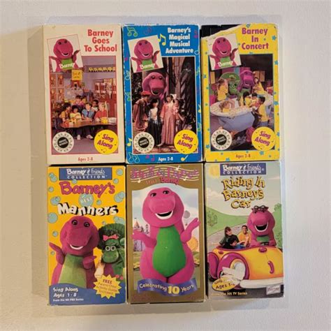 Barney Friends En Concert Va L Cole Meilleures Mani Res Vhs