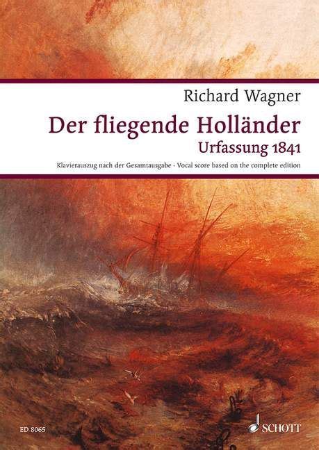 Der fliegende Holländer WWV 63 von Richard Wagner Chornoten