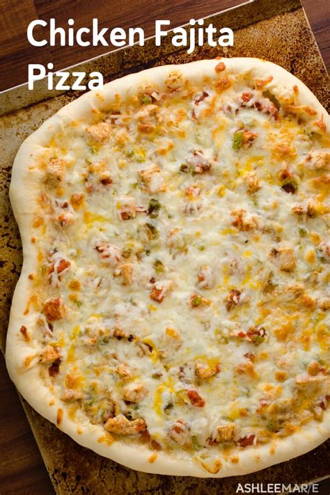 Delicious Chicken Fajita Pizza Recipe