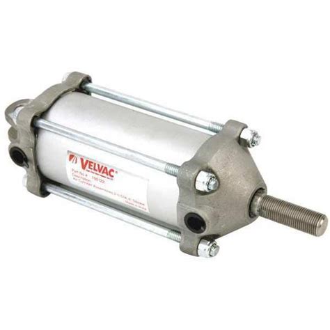 Velvac Air Cylinder 2 12 In Bore 4 In Stroke Double Acting 100122