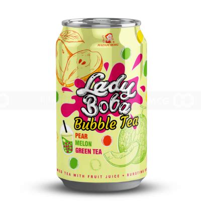 Wholesale Madam Hong Melon Pear Bubble Tea 320ml X 24 Cans