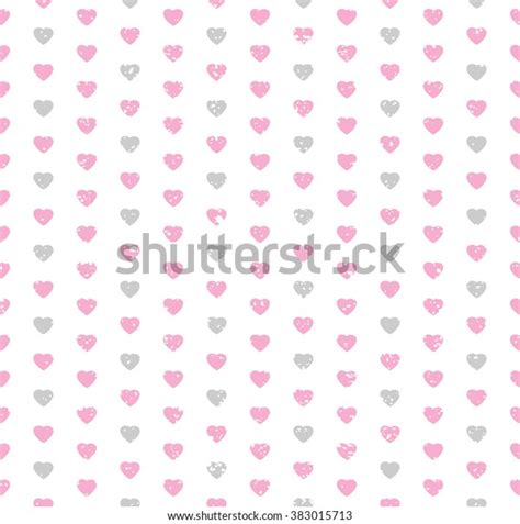 Vintage Heart Background Stock Vector Royalty Free 383015713