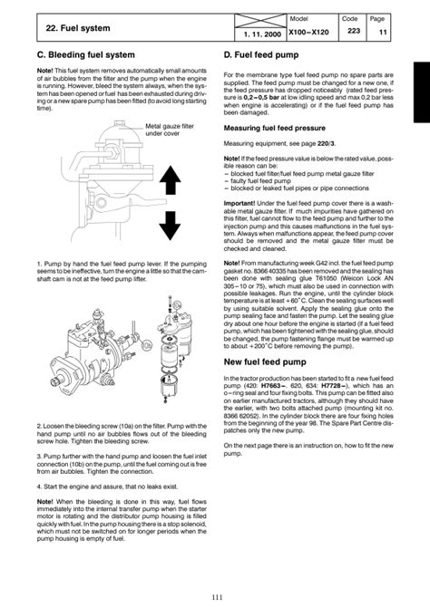 Valtra 95 105 115 X100 X110 X120 Tractors Repair Manual