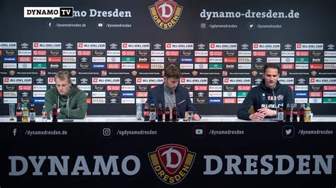 28 Spieltag SGD S04 Pressekonferenz Nach Dem Spiel YouTube