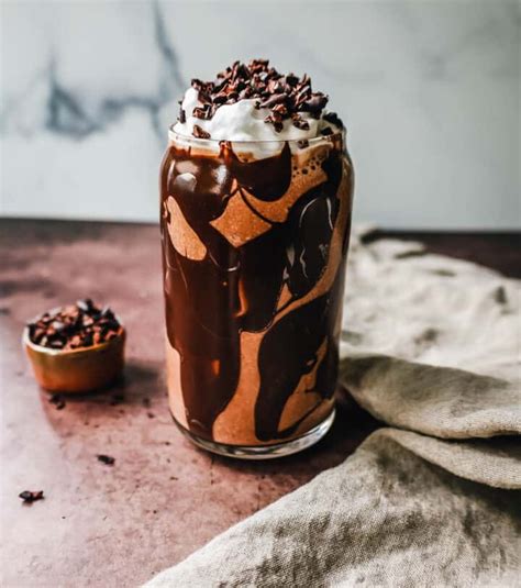 Chocolate Almond Butter Smoothie Protein Shake Modern Honey