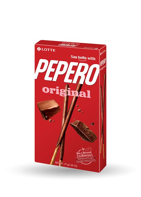 Lotte Pepero Original Chocolate Sticks Kabayan Asian Store