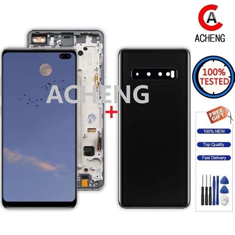 Acheng TFT 適用於三星 Galaxy S10 Plus S10 G975 LCD觸控式螢幕 蝦皮購物