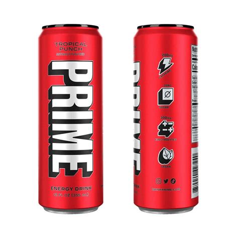 Prime Energy Drink Imported Tropical Punch Sweets Online