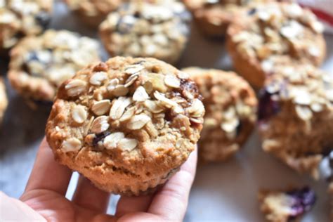 Mixed Berry Oatmeal Cornmeal Muffins Baste Cut Fold