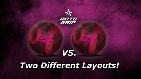 Roto Grip Hyped Solid Layout Comparison YouTube