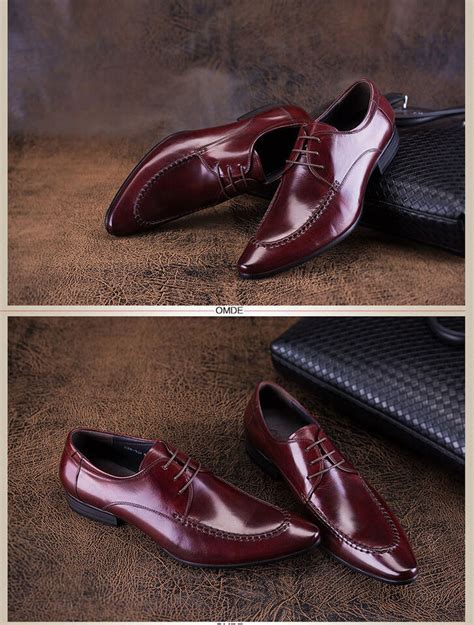 Pointed Toe Business Formal Shoes Fashion Mens Wedding Party Oxfords