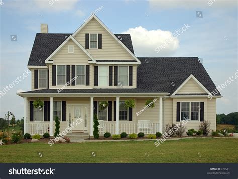 American Farm House Stock Photo 470571 : Shutterstock