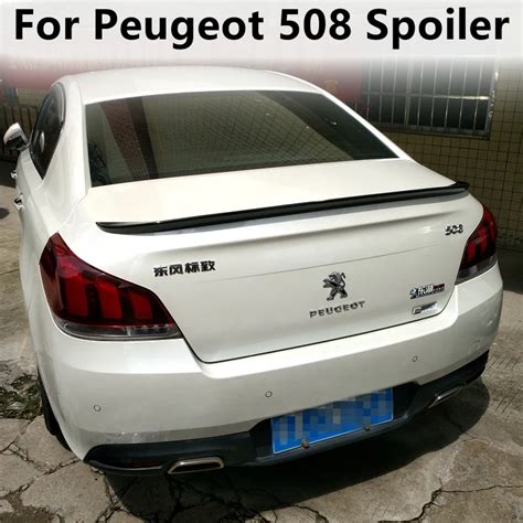 Pl Stico ABS Traseiro Trunk Spoiler Decora O De Asa Traseira Do Carro