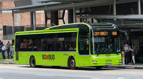 SBS Transit City Direct Bus Service 668 Land Transport Guru