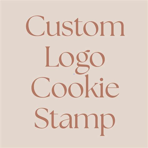 Custom Business Logo Cookie Stamp - Lulu & Stone