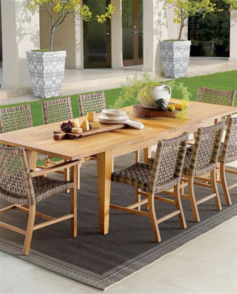 Isola Side Chair In Natural Finish Set Of Two Frontgate Teak Patio