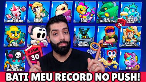 Upei Muitos Trof Us E Brawlers Para Rank No Brawl Stars Youtube