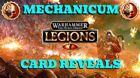 Dropsite Massacre Expansion Mechanicum Card Reveals The Horus