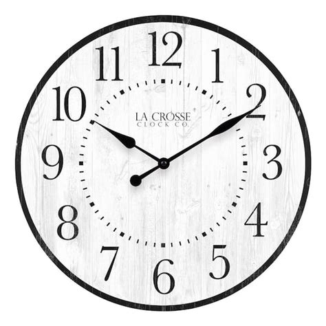 Reviews for La Crosse Clock 15.75 In. Layton Quartz Analog Wall Clock ...