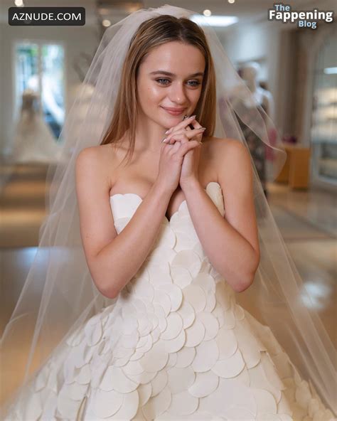 Joey King Rocks Sexy Wedding Look Aznude