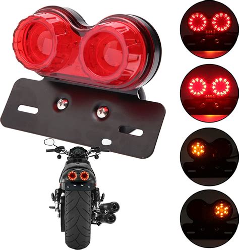 Jmtbno Motorrad R Cklicht Led Bremslicht Blinker Kennzeichnenleuchte