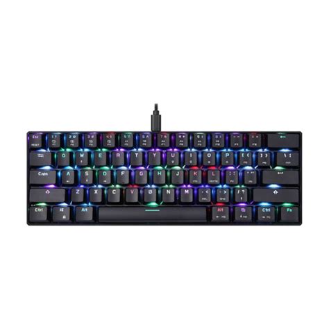 Teclado Mec Nico Gamer Motospeed Ck Rgb Switch Outemu Red Us Fio