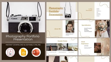 Photography Portfolio Presentation In Powerpoint Pdf Google Slides