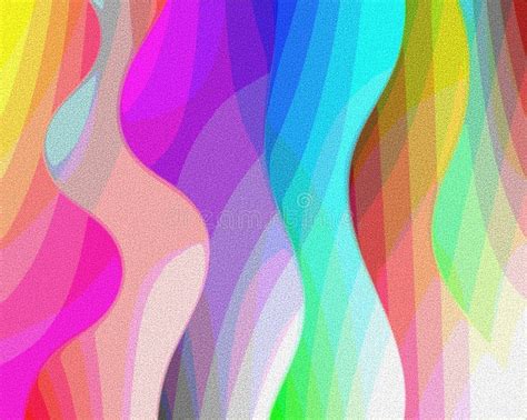 Abstract Colorful Wave Line Pattern Background Colour Stripe Graphic