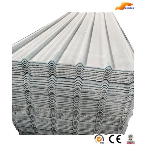 0 8mm 3mm Heat Insulation Fiberglass Daylighting Plastic Corrugated FRP