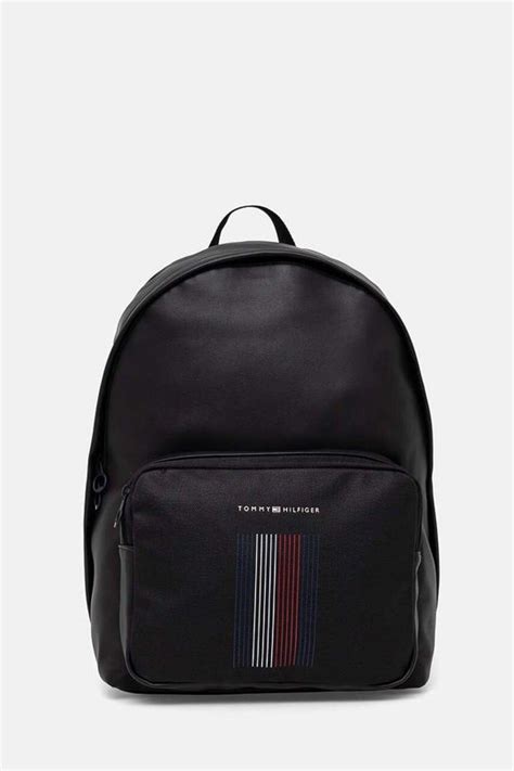 Рюкзак Tommy Hilfiger мужской цвет чёрный большой однотонный AM0AM12598 ...