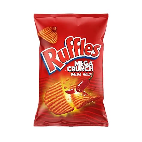 Botanas Ruffles Mega Crunch Salsa Roja Gr Sabroson Technologies