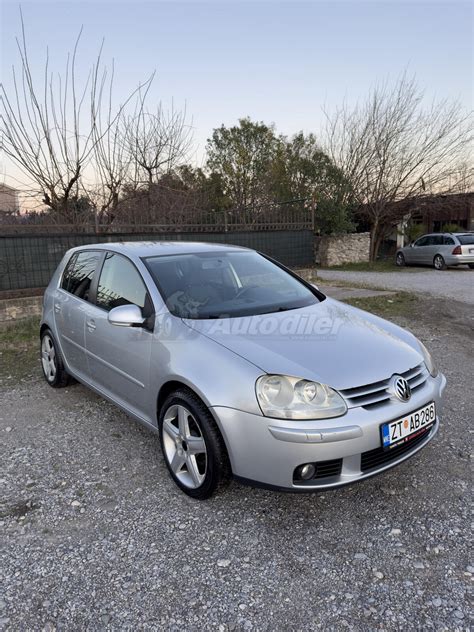 Volkswagen Golf 5 19 Tdi Cijena 5500 € Crna Gora Podgorica Zeta Automobili Autodiler